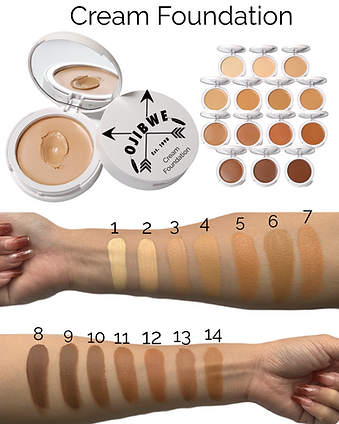 Cream Foundation Compact