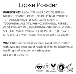 High Definition Loose Powder 3 shades