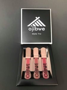 Matte trio liquid lipstick gift set