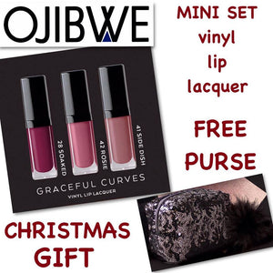 liquid lipstick -mini sets - pinks & plums