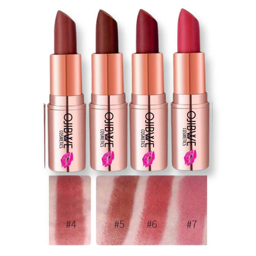 4 Velvet Cream Lipstick set (Liquid Lipstick section)