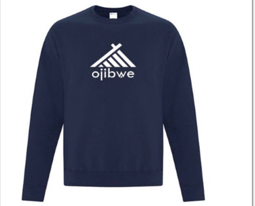 OJIBWE sweat shirt (Black)