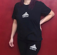 OJIBWE TEE PEE WHITE LOGO 2 piece set
