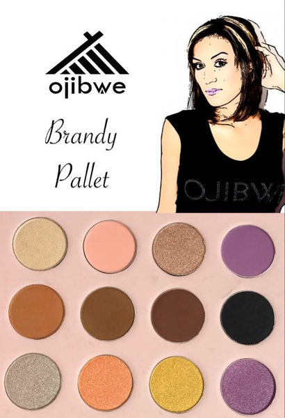 Brandy 12 eyeshadow pallet