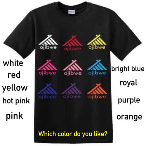 OJIBWE t-shirt (6 inch logo)