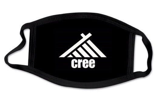 Adult Cree mask (black)