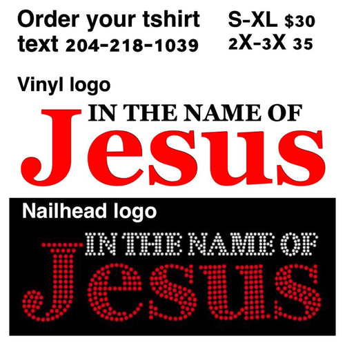 IN THE NAME OF JESUS TSHIRT