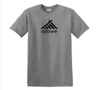 OJIBWE t-shirt sports grey